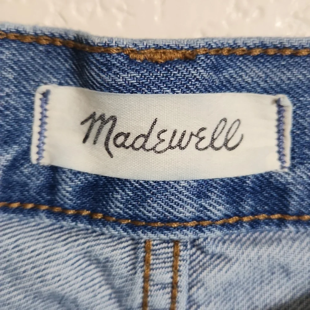 Madewell The Highest-Rise Momjean in Glencoe Wash Size 25 - Picture 6 of 14